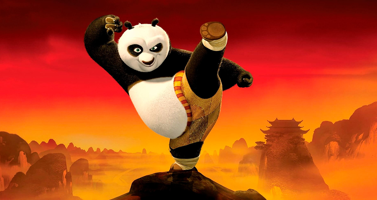 Fotograma de la pel·lícula "Kung Fu Panda"