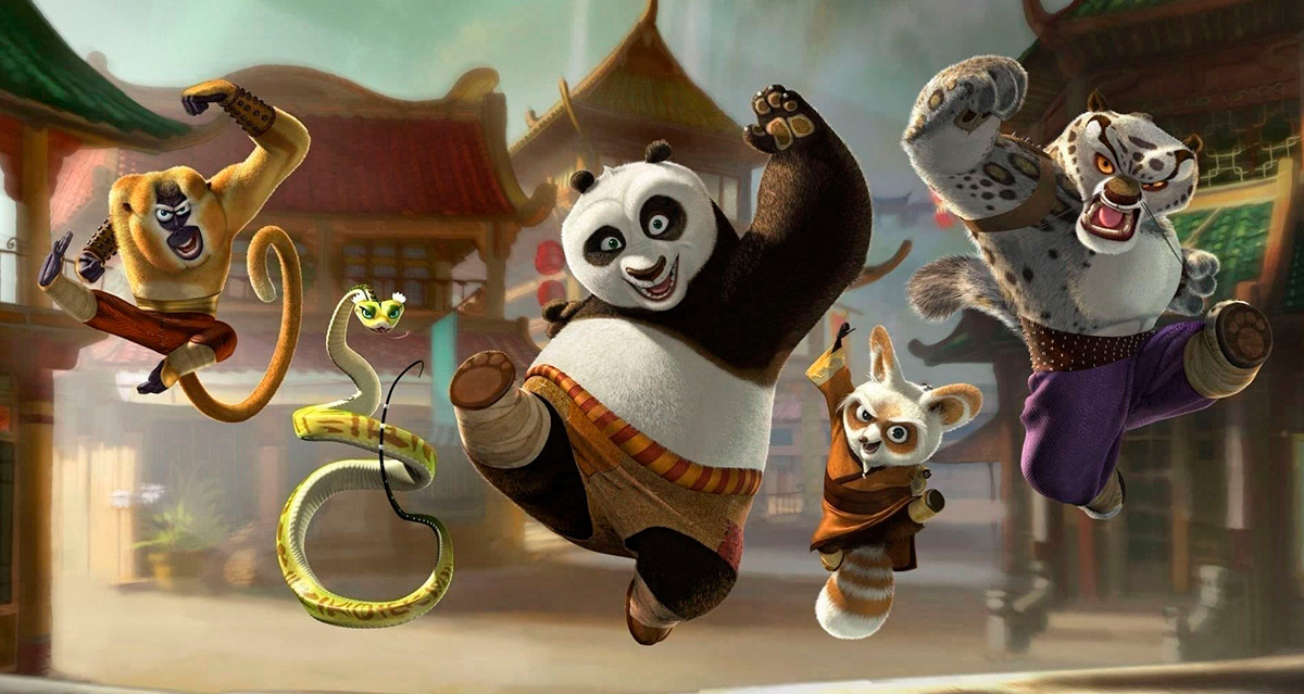 Fotograma de la pel·lícula "Kung Fu Panda"