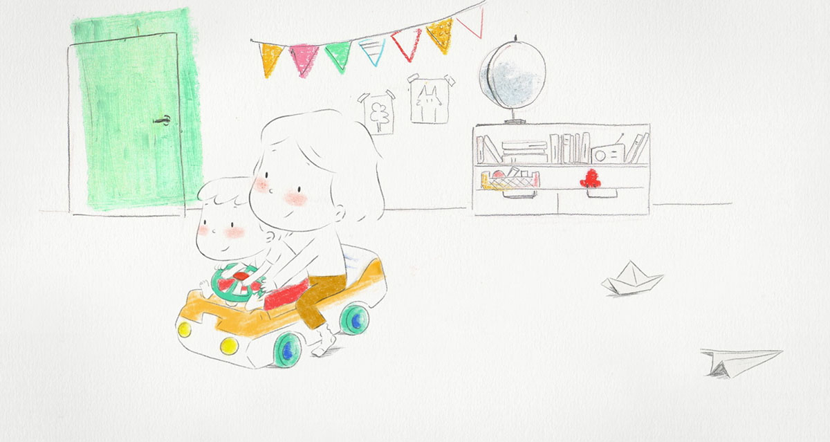 Fotograma del conjunt de curts “Petits contes de famílies”